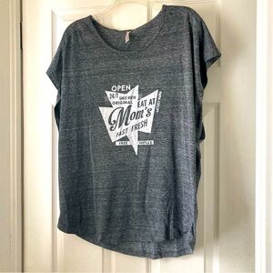 Latched mama nursing shirt “Eat at Moms” 1X